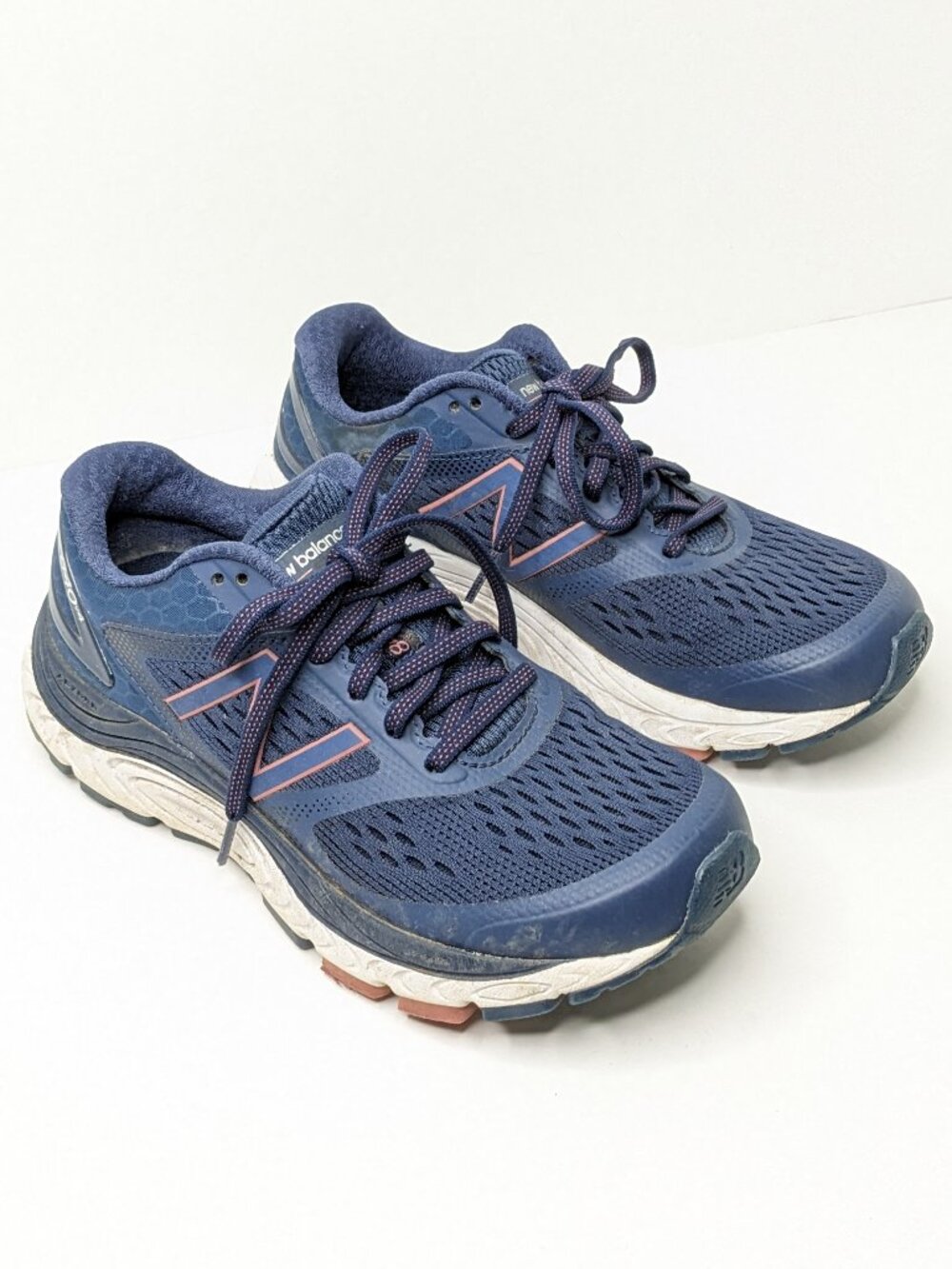 New Balance 840v4 Athletic Running Shoes Indigo Blue Womens 7 Wide